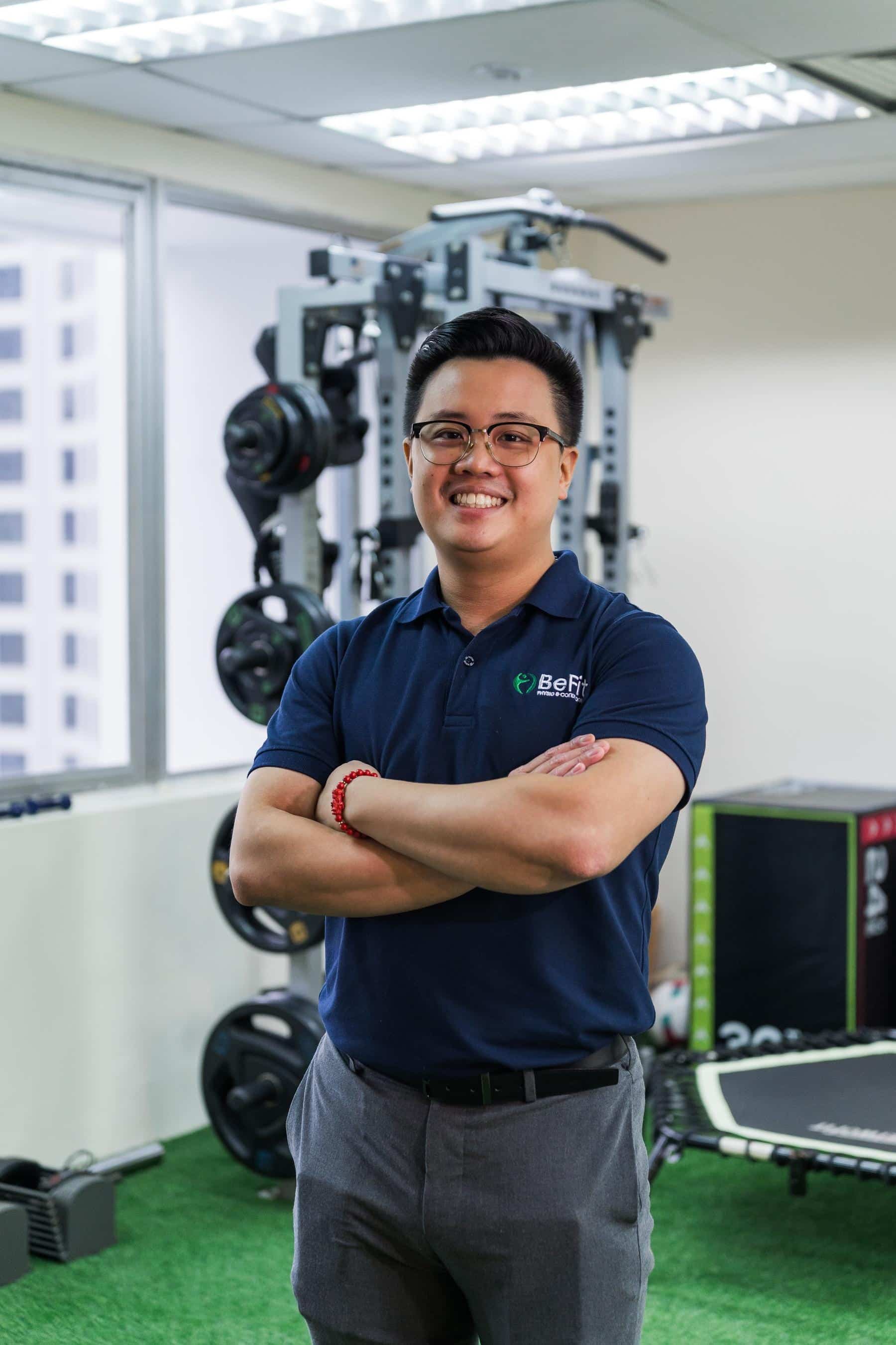 Physiotherapy treatment session at BeFit